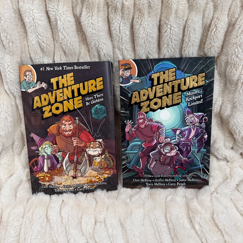 The Adventure Zone Graphic Novel Collection Here There Gerblins Murder‎ Rockport
